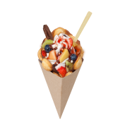 Bubble Wafel Vers Fruit,Soft Ice Corner,Angelo,Good Choice;5,9